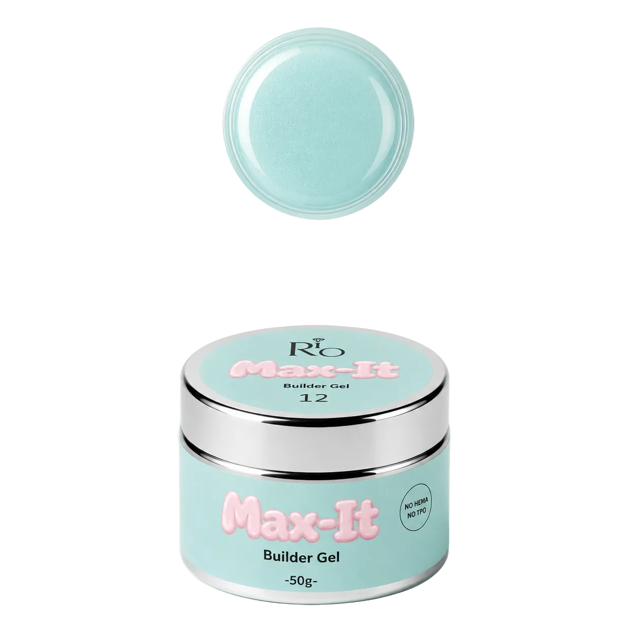 MAX-IT Builder Gel מבית RIO | ג׳ל בנייה מקצועי 50 גרם – ללא HEMA וללא TPO