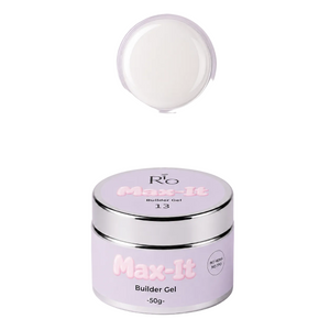 MAX-IT Builder Gel מבית RIO | ג׳ל בנייה מקצועי 50 גרם – ללא HEMA וללא TPO