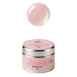MAX-IT Builder Gel מבית RIO | ג׳ל בנייה מקצועי 50 גרם – ללא HEMA וללא TPO