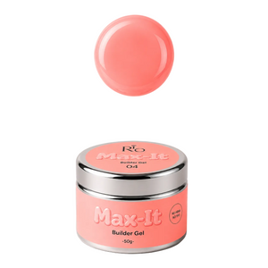 MAX-IT Builder Gel מבית RIO | ג׳ל בנייה מקצועי 50 גרם – ללא HEMA וללא TPO