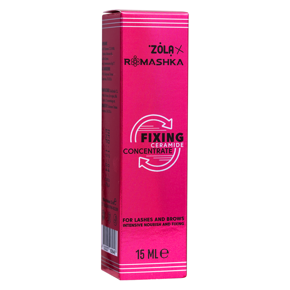ZOLA x Romashka Fixing Ceramide Concentrate – סרום קיבוע והזנה לאחר למינציה