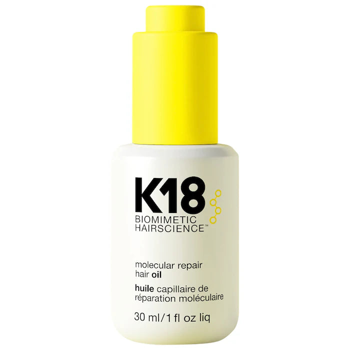 K18 Molecular Repair Hair Oil - Weightless Oil for Stronger, Healthier Hair 30ml
