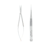 Staleks Professional micro scissors for eyebrows modeling EXPERT 90 TYPE 2, יופילי