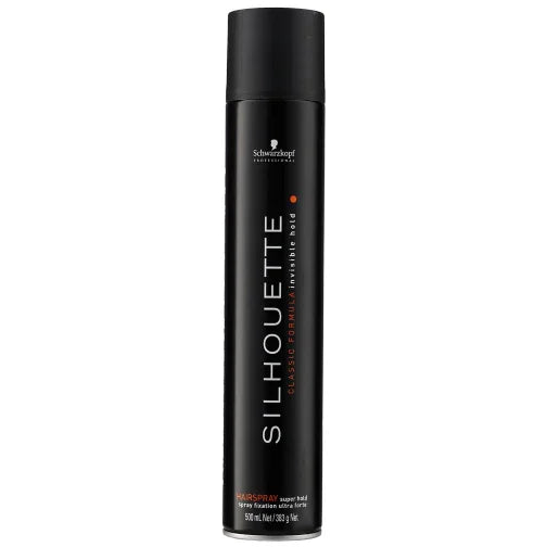 ספריי Silhouette Super Hold לאחיזה חזקה 500 מ״ל | Schwarzkopf – תמונת אריזת המוצר
