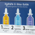 סט 3 סרומים Hydrate & Glow ללחות וזוהר 3×15 מ״ל | Skincyclopedia