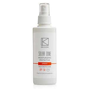תרסיס הגנה Solar Zone SPF 50+ עם לחות מוגברת 125 מ״ל | Dr Kadir – מבט נוסף על המוצר