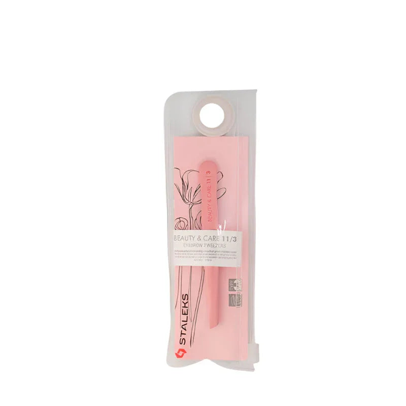 Staleks פינצטה לגבות Beauty & Care 11 סוג 3 רחבה מוטה