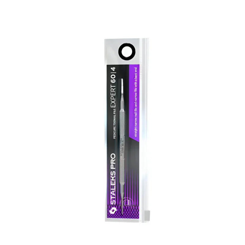 Staleks פילת ציפורן לפדיקור Expert 60 סוג 4 צרה ישרה + צרה מעוקלת