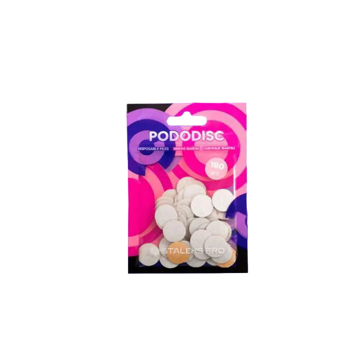 Staleks - סטאלקס - פצירות לדיסק פדיקור PODODISC S EXPERT גריט 180 (50 יח')