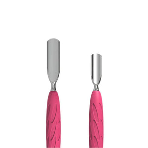 Staleks דוחף קוטיקולה Gummy ידית סיליקון Uniq 10 סוג 1 דוחף עגול רחב + צר