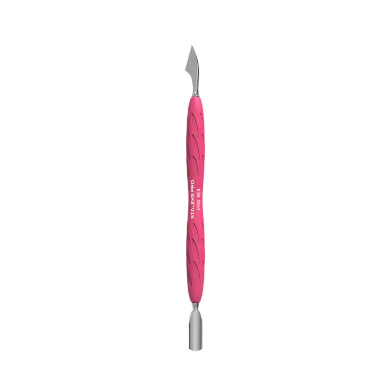 Staleks דוחף קוטיקולה Gummy ידית סיליקון Uniq 10 סוג 3 דוחף עגול צר + מנקה