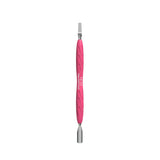 Staleks דוחף קוטיקולה Gummy ידית סיליקון Uniq 10 סוג 5 דוחף עגול צר + להב ישר