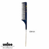 מסרק קרבון שפיץ ברזל CB9101- UNICO MILANO