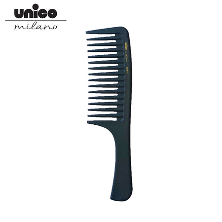 מסרק קרבון רחב שיניים CB9117- UNICO MILANO