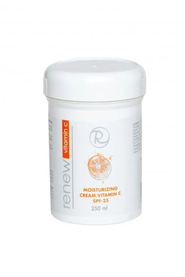 קרם לחות עם ויטמין C 250 מ״ל | Renew Cosmetics – תמונת אריזת המוצר