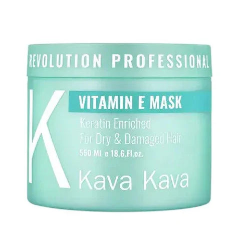 מסכת שיער עם ויטמין E 550 מ״ל | Kava Kava – תמונת אריזת המוצר