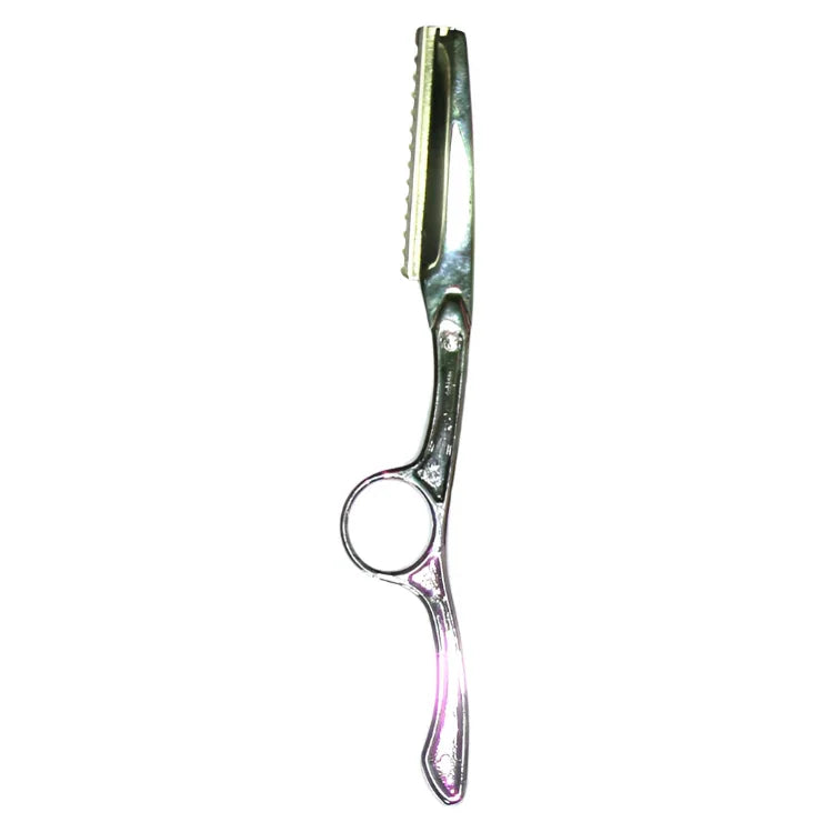 Welldan 2-in-1 thinning razor with metal handle