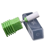 Yofeely ceramic barrel nail drill bit, coarse grit, SKU CB012-C