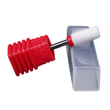 Yofeely ceramic barrel nail drill bit, fine grit, SKU CB012-F
