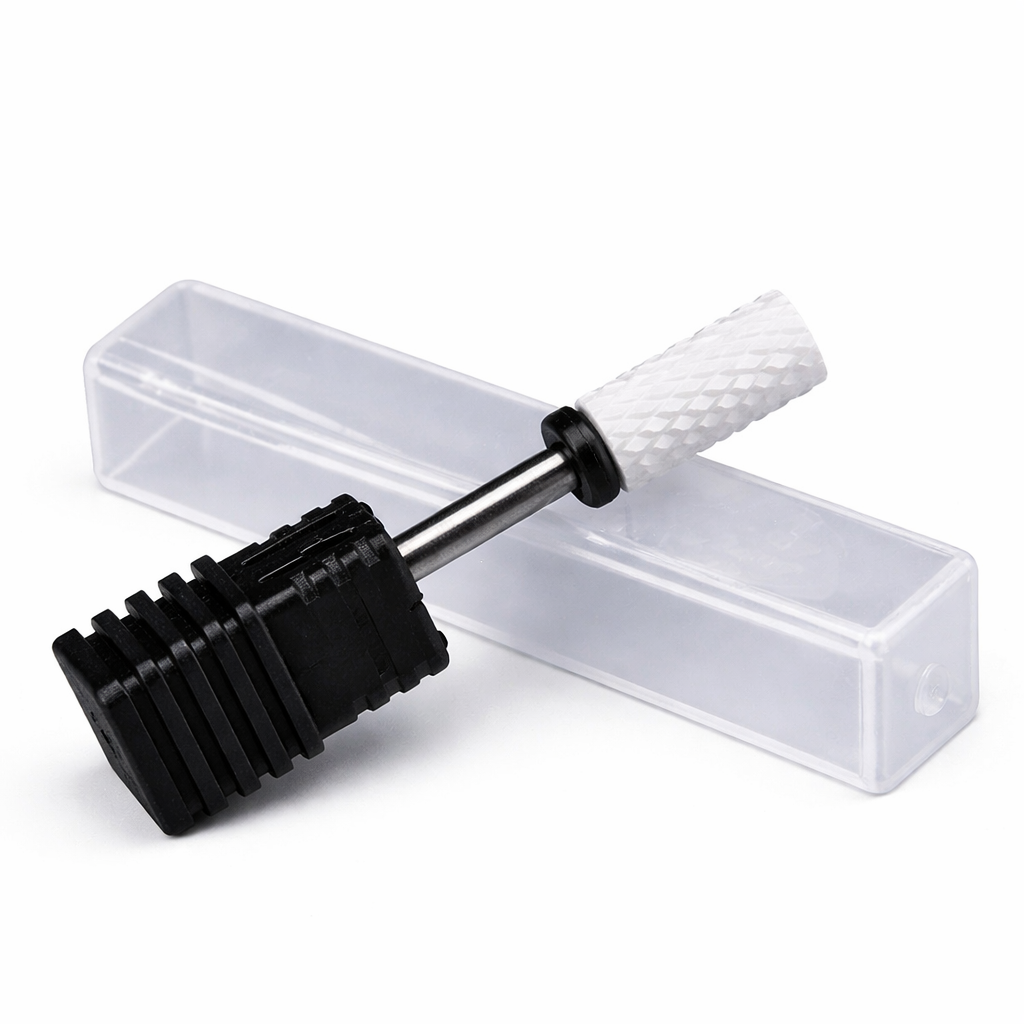 Yofeely ceramic barrel nail drill bit, extra coarse grit, SKU CB012-XC