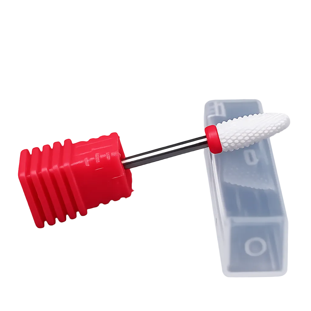 Yofeely ceramic cone nail drill bit, fine grit, SKU CB010-F
