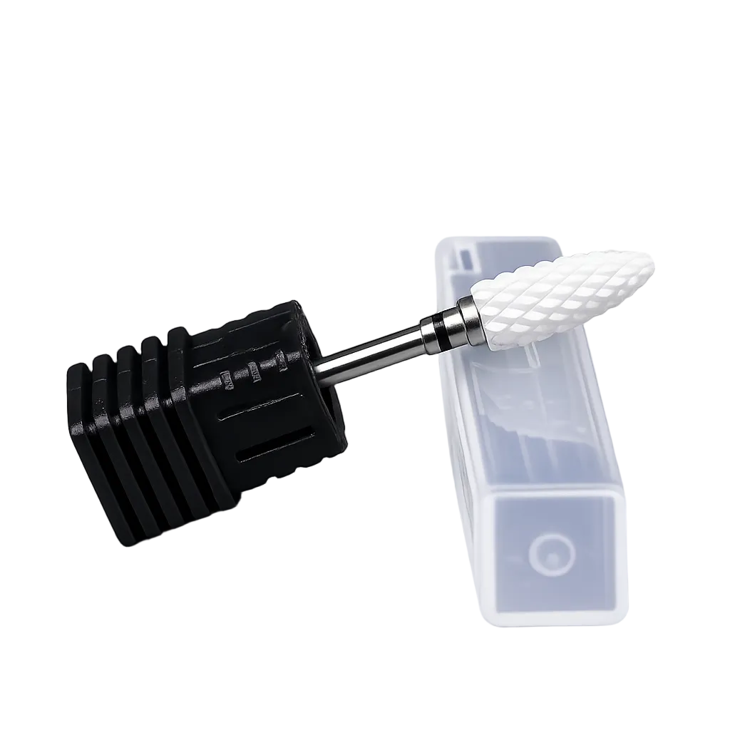 Yofeely ceramic cone nail drill bit, extra coarse grit, SKU CB009-XC