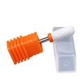 Yofeely ceramic rounded-top nail drill bit, double extra coarse grit, SKU CB011-XXC