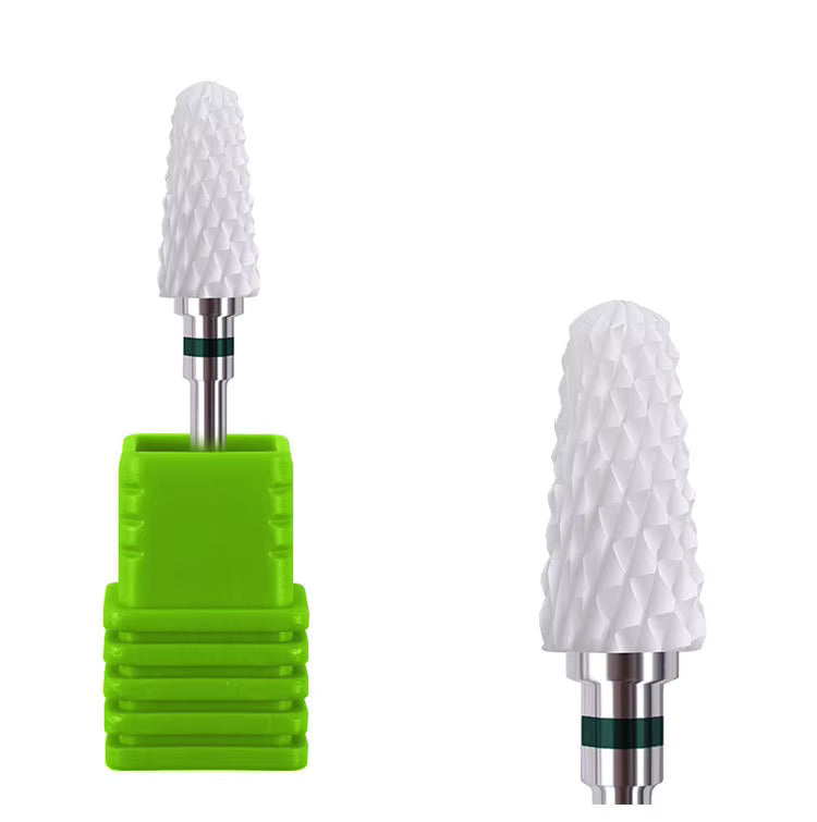 Yofeely ceramic umbrella nail drill bit, coarse grit, SKU CB007-C