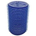 Yofeely medium Velcro hair rollers size 38, blue/red, 10 pieces