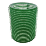 Yofeely jumbo Velcro hair rollers size 60, green, 6 pieces