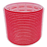 Yofeely jumbo Velcro hair rollers size 70, red, 6 pieces