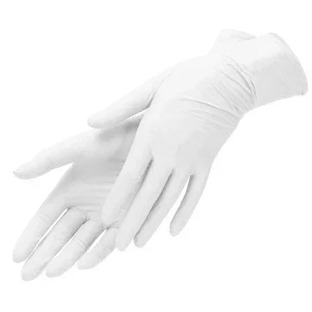 Yofeely white disposable nitrile gloves image 2