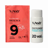 Hair Lightening Kit with Powder and Developer by Yunsey