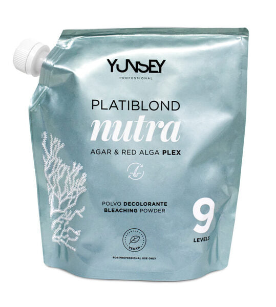 Natural Lightening Powder, Up to 9 Levels 400 g by Yunsey