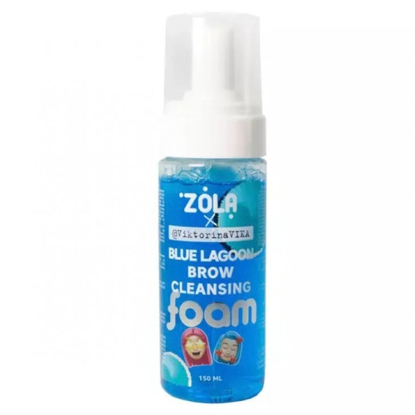 ZOLA Blue Lagoon Brow and Lash Cleansing Foam by ZOLA
