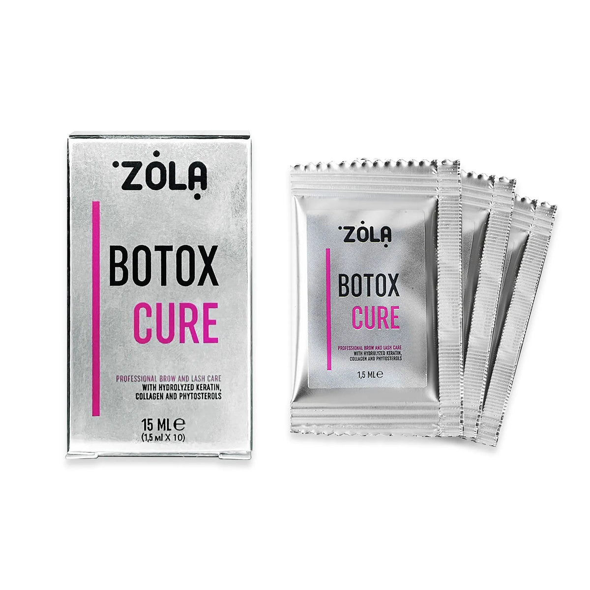 ZOLA Botox Cure for Lashes and Brows - 10 Sachets by ZOLA
