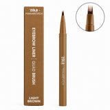 ZOLA Four-Tip Fine Brow Hair Pen - Light Brown by ZOLA