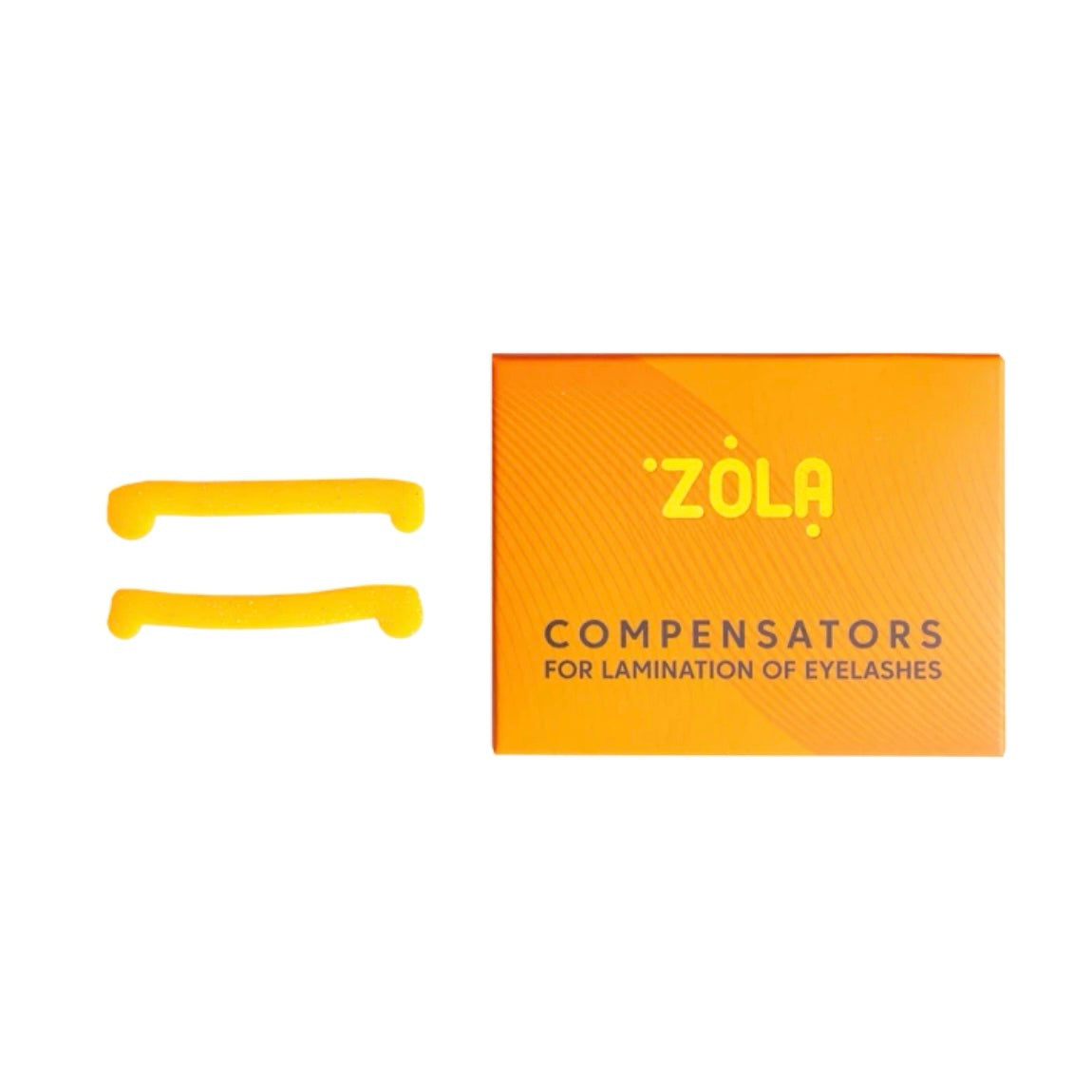 ZOLA Pair of Cosmetic Clips - Orange by ZOLA
