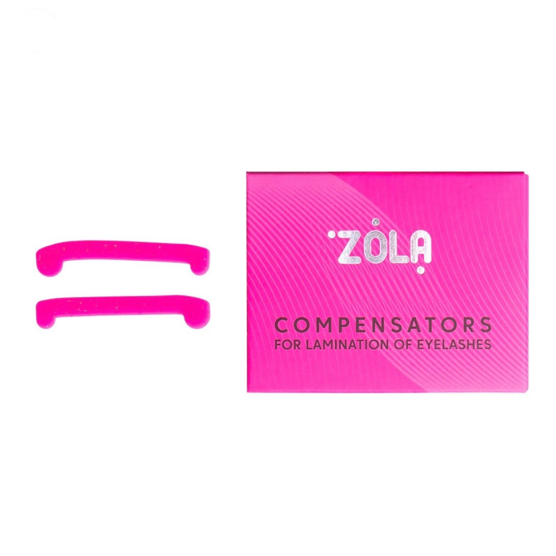 ZOLA Pair of Cosmetic Clips - Pink by ZOLA