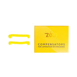 ZOLA Pair of Cosmetic Clips - Yellow by ZOLA