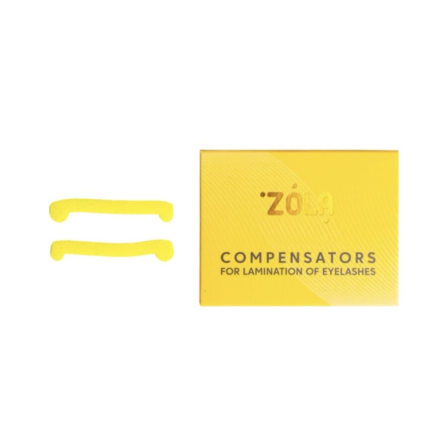 ZOLA Pair of Cosmetic Clips - Yellow by ZOLA