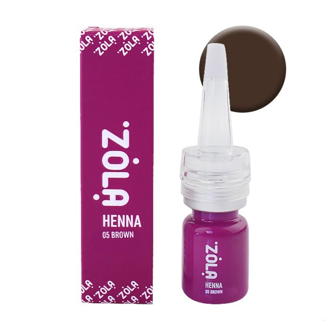 ZOLA Professional Brow Henna - Brown by ZOLA