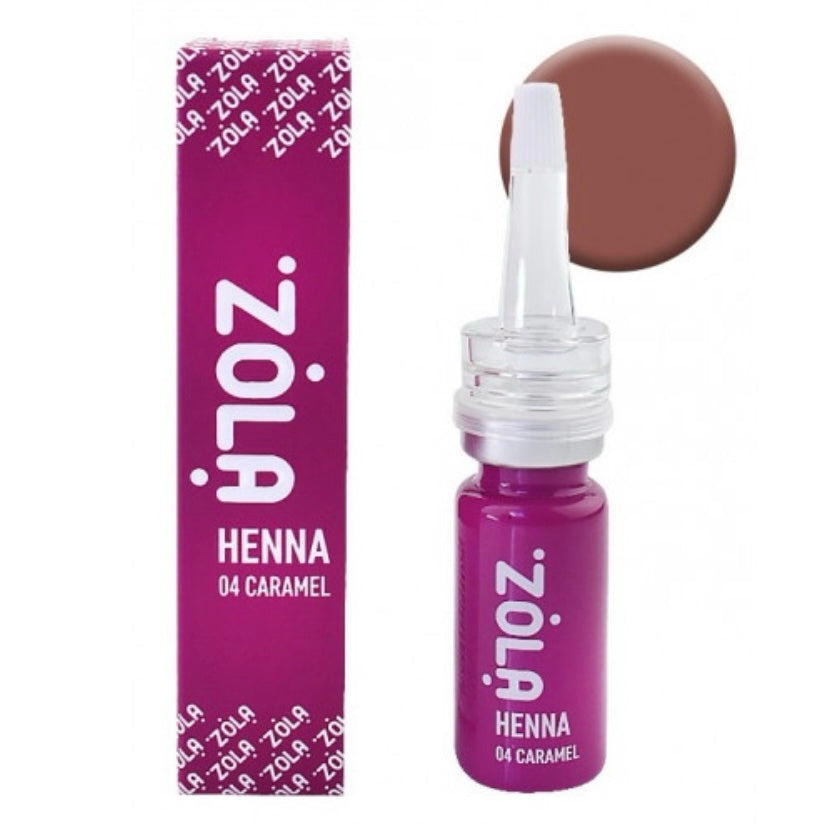 ZOLA Professional Brow Henna - Caramel Brown by ZOLA