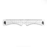 ZOLA Reusable Transparent Brow Ruler by ZOLA