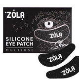 ZOLA Reusable Under-Eye Patches - Black Glitter by ZOLA