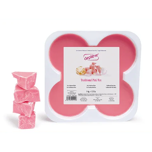 דפילב שעווה ורודה שעווה מתקלפת אורגנית ורודה 1 קג - יופילי