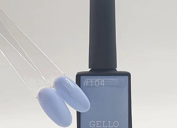ג'לו לק ג'ל כחול פסטל - 104 - יופילי