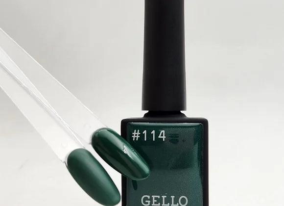 ג'לו לק ג'ל ירוק בקבוק - 114 - יופילי