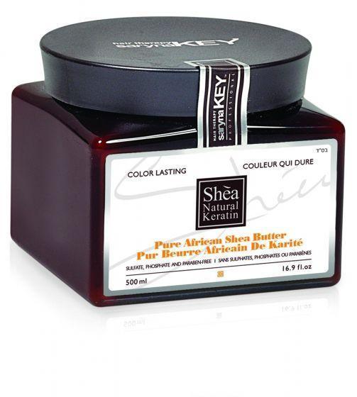 סרינה קי שיער צבוע ומובהר מסכת חמאת שיאה 500 מ"ל - יופילי