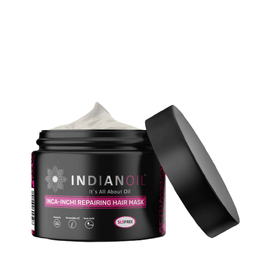 שמן הודי מסכת אינקה - אינצ'י לשיקום השיער לאחר החלקה, צבע וכו' 500 מ"ל - יופילי